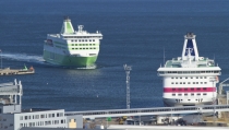 Ship and ferry