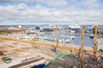harbour area construction